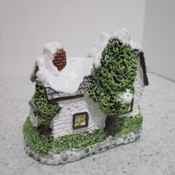*Charming! Hampshire Manor Miniature - Museum Collection 1987 - White and Green - Picture 2 of 7